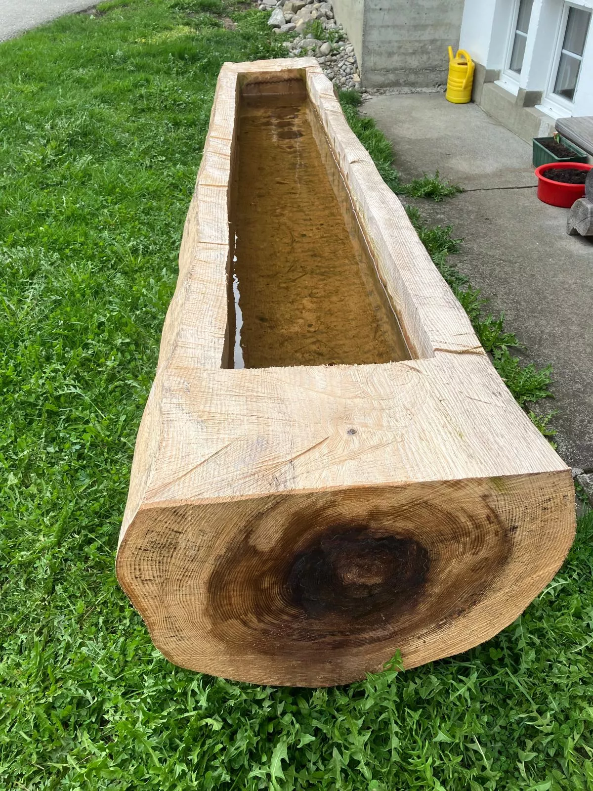 Blumen- Wassertröge aus Holz - Guido's Holzunikate Appenzell